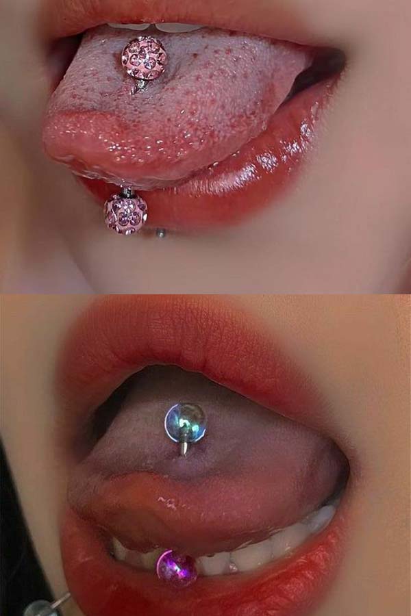 dil piercing modelleri