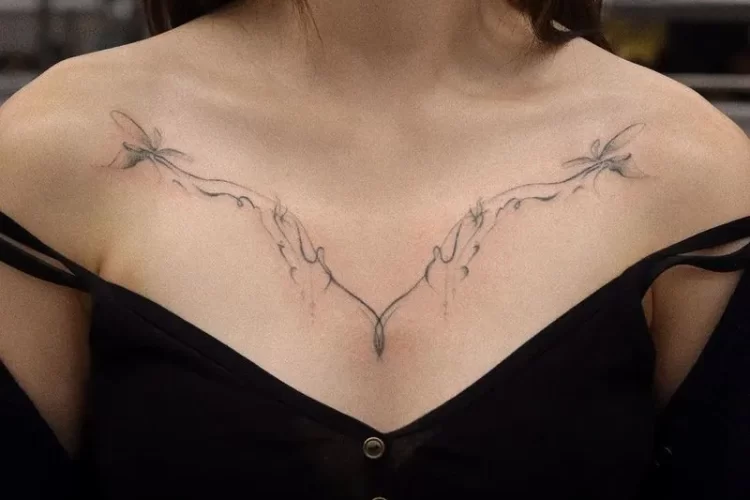 +20 Köprücük Kemiği Dövme Modelleri