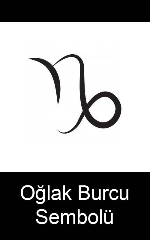 Oğlak Burcu Sembolü